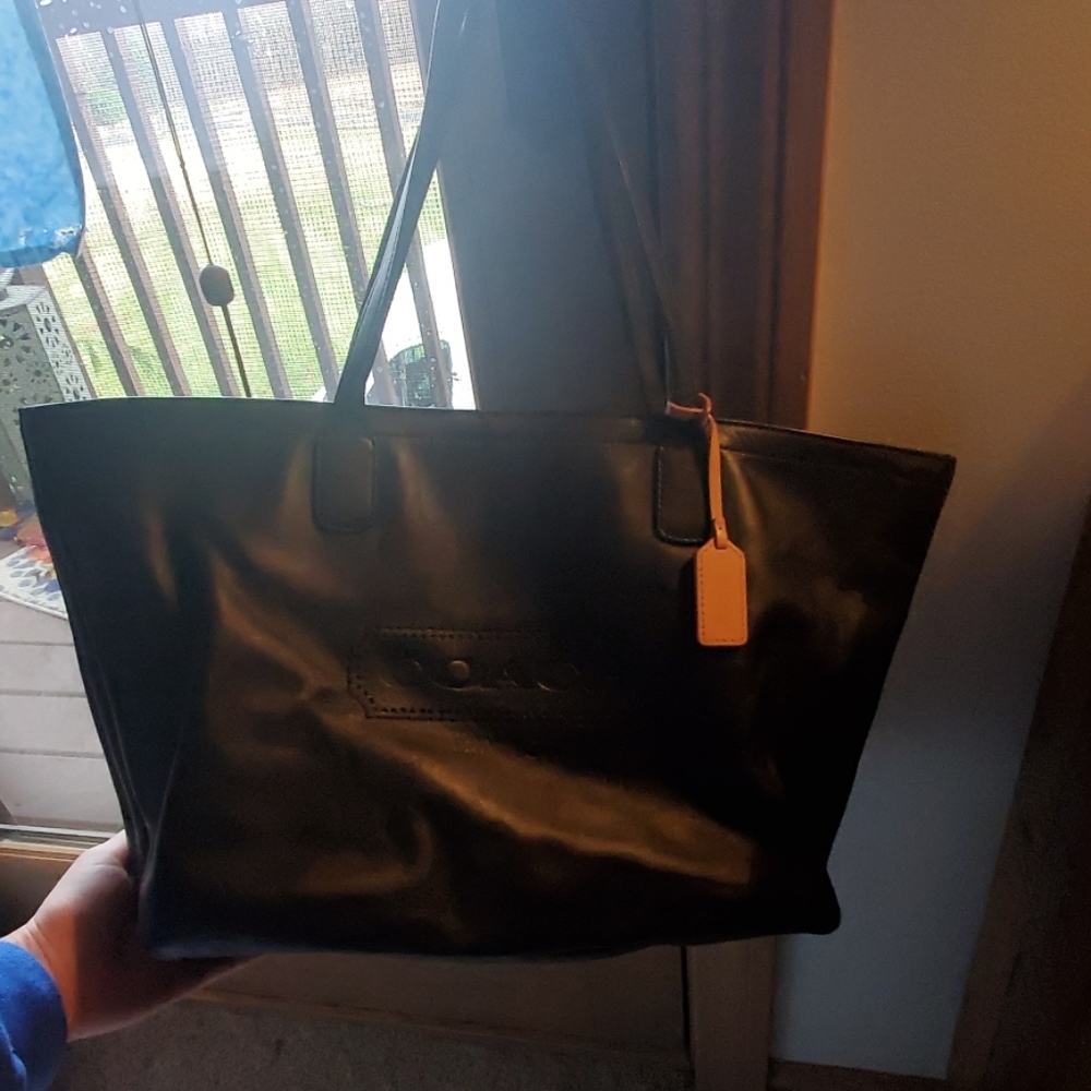 Coach tote and coach wallet